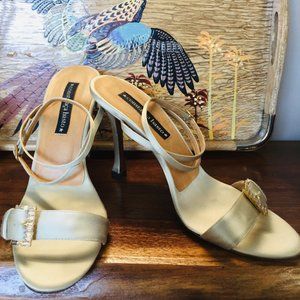 Constanca Basto Satin Heel in Size 38